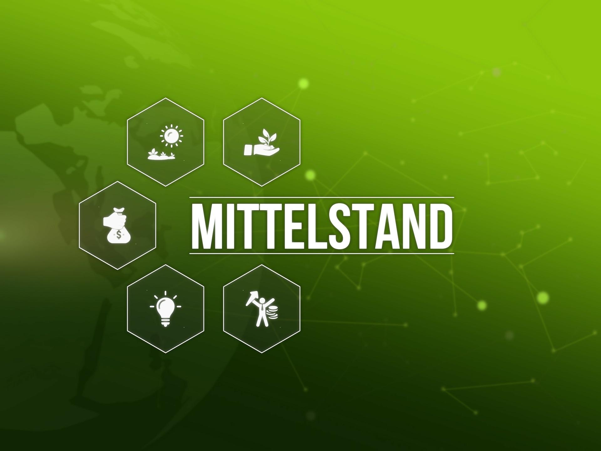 Grafik mit Mittelstand-Icons | Heizölpreise Stuttgart