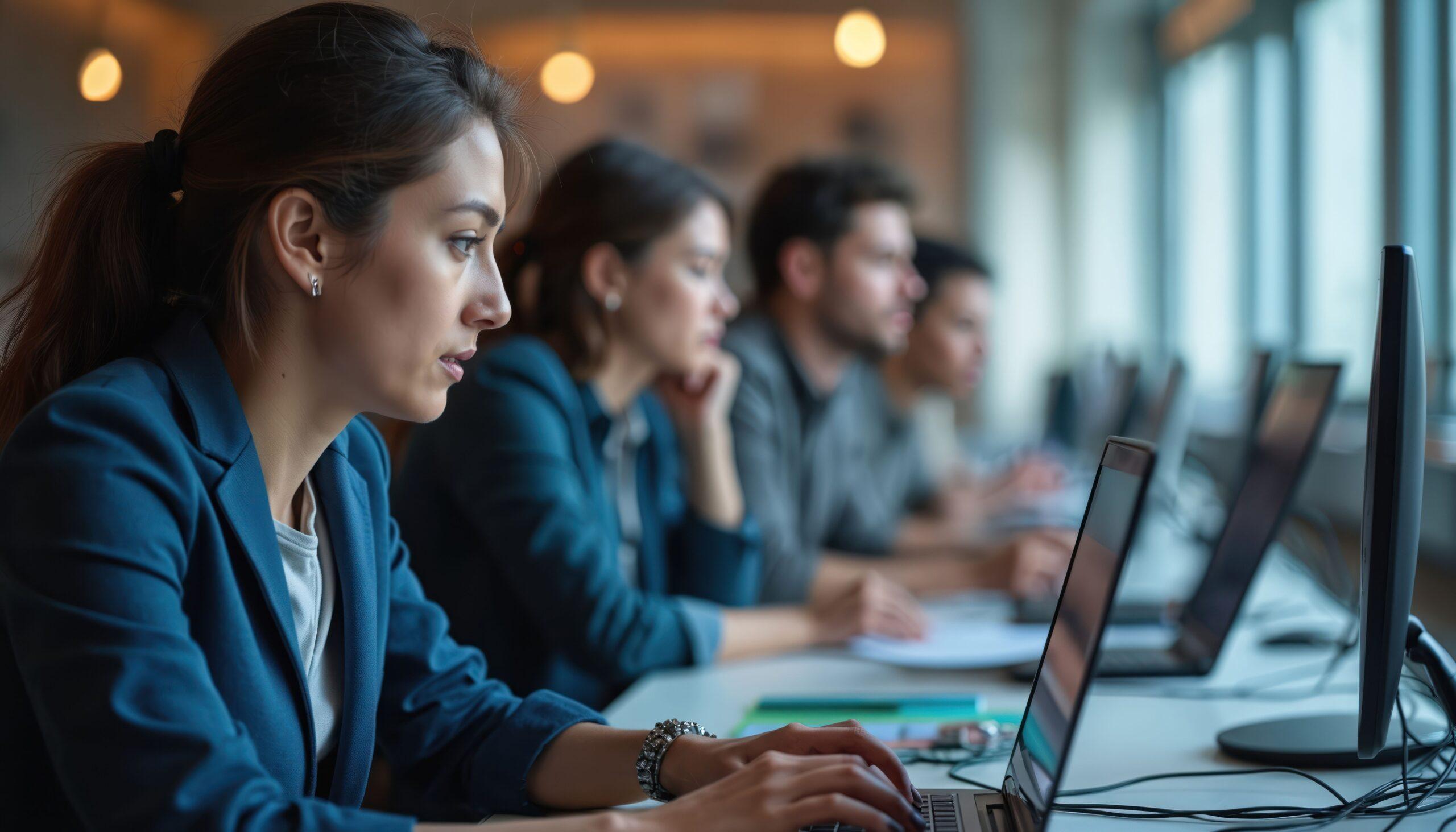 Mitarbeitende vertiefen ihre E-Learning Cybersecurity-Kompetenz am Arbeitsplatz