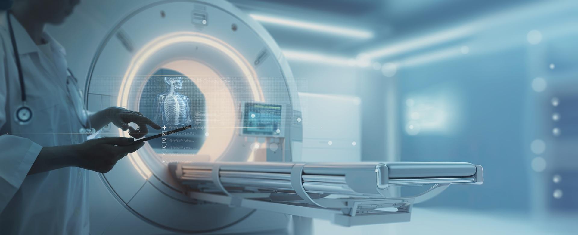 Moderne MRT-Diagnostik mit Arzt | Radiologie Köln